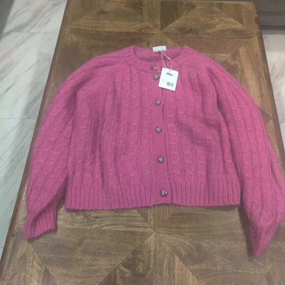 GANNI mohair blend cardigan size 4xl New (fits 3x-4x) $503.00 - Picture 1 of 5